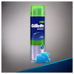 Gillette Series Sensitive, Gel da barba, Uomo, Pelle sensibile, 200 ml, 1 pz