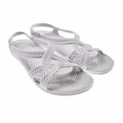 Brasileras UBKEMA11_36 Scarpa Sandali Femmina Bianco