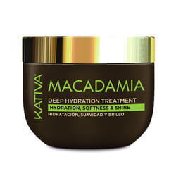 KATIVA Macadamia Deep Hydration Treatment 250ml maschera per capelli Donna
