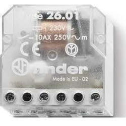Finder - Interruttore Relè ad impulsi, Serie 26, 220V, Passo-Passo 260182300000