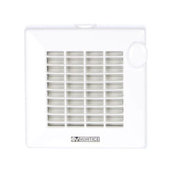 Vortice - Aspiratore Elicoidale m 100/4' a, 100 mm, 90 m3/h, Sistema automatico apertura/chiusura 0000011221