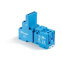 Zoccolo Per Circuito Stampato Per Minirelè 2 Scambi Finder 9402SMA