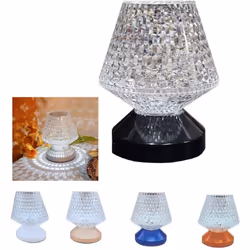 Dal design moderno, elegante e semplice, la lampada effetto cristallo è perfetta per ogni ambiente ed occasione! MAGGIORI INF ...