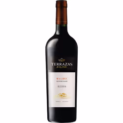 Terrazas de los Andes Reserva Malbec 2017, 0,75 L, Varietale, Rosso, Secco, Malbec, 10 anno/i