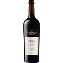 Terrazas de los Andes Reserva Malbec 2017 vino 0,75 L Varietale Rosso Secco