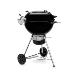 Weber - Barbecue a carbone master-touch gbs premium e-5770 - 57 cm in acciaio smaltato nero 17301053