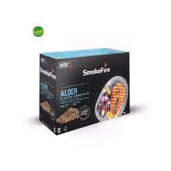 Pellet di legno prodotto dal brand Weber. Un pellet a impatto ambientale zero, ideale per dare sapore alle tue cotture alla g ...