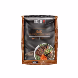 Il pellet di legno 100% Miscela quercia 8 Kg Weber 3401053 dona alle tue grigliate un sapore inconfondibile. Prodotto altamen ...