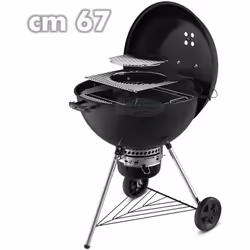 Il barbecue Weber Master Touch Crafted E-6755 nero, è dotato della griglia di cottura WEBER CRAFTED che ti permetterà di tras ...