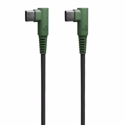 Hune AT-ACC-CA-363 BOS, 1,2 m, USB C, USB C, USB 2.0, Verde