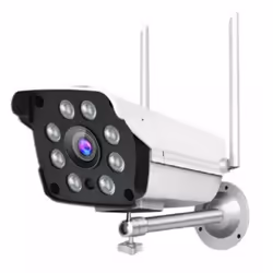 Telecamera Wi-Fi IP Camera Sorveglianza Smart Wireless 8 led 3.6mm 3mpx JW82209 Telecamera wifi, compatta e resistente è un p ...