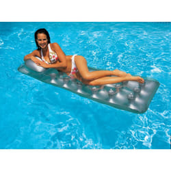 Materassino con 18 Buchi Grigio 188x71cm Intex 58894 materasso piscina mare