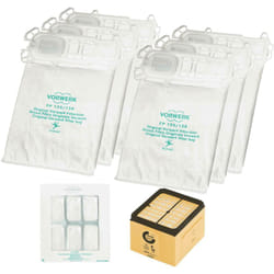Kit farfalla folletto sacchetti hepa e dovina originali vk 135-136