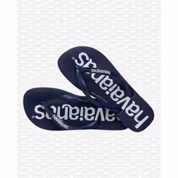 Havaianas Top Logomania Maschio Blu - Vista aggiuntiva 4