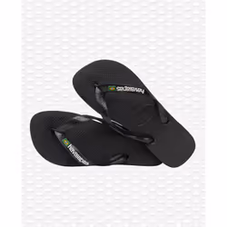 Havaianas Brasil Logo Femmina Nero - Vista aggiuntiva 4