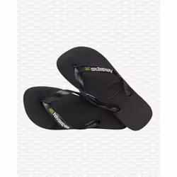 Havaianas Brasil Logo Femmina Nero - Vista aggiuntiva 4