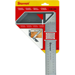 Starrett K53M-200-S - Squadra da falegname in Acciaio inossidabile