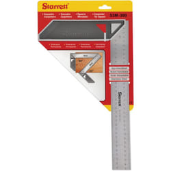 Starrett K53M-300-S - Squadra da falegname in Acciaio inossidabile