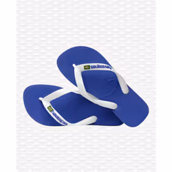 Havaianas Brasil Logo Femmina Blu - Vista aggiuntiva 4