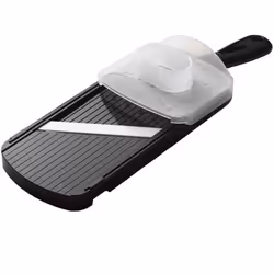 Descrizione Affettatrice universale Kyocera, lama affilata in ceramica di zirconia, affilatura su entrambi i lati, inclusa pr ...
