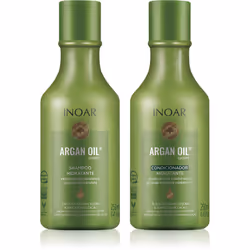 Tutto per capelli dall’aspetto meraviglioso in un’unica confezione. Il set di cosmetici INOAR Argan Oil System contiene non u ...