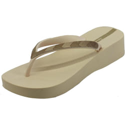 Infradito Ipanema 83175 Mesh Plat Fem Beige - 39
