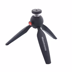 Manfrotto MTPIXI-B, 3 gamba/gambe, Nero, 13,5 cm, 190 g