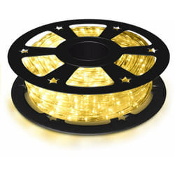 Tubo Luminoso a led 20 m, 720 led Lampadine Decorazione per Interna ed Esterna, per Camera, Giardino, Natale, Matrimonio, Festa (Bianco caldo)