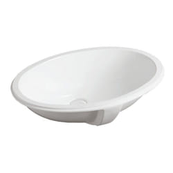 Lavabo da Incasso Sotto Piano Nevada Bianco - Simas