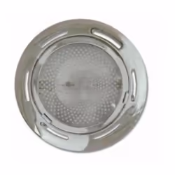 Faro da incasso cromato con portalampada attacco Rx7s Diametro 160
