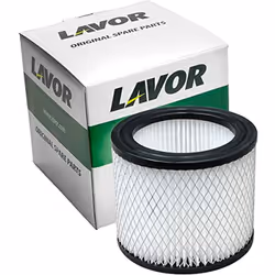 Filtro lavabile Lavor GT/VAV; Filtro a cartuccia lavabile idoneo per bidoni apirapolvere/liquidi; Compatibile con aspiratori ...