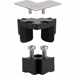 Accessorio 90° Set accessori 90°, idoneo per raccordo intermedio Advantix Vario 90° Modello 4965.14, 4966.14, terminale di ch ...