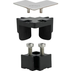 Viega - Set Accessori 90° Advantix Vario Finituira Acciaio Lucido