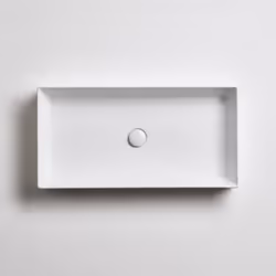Lavabo da Appoggio Agile Bianco Uno spazio da abitare, libero e limpido come l’acqua è l’idea che Simas trasforma in oggetti ...