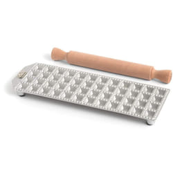Marcato - Stampo per Ravioli, Macchina per Ravioli, Forme per Ravioli Fatti in Casa, Taglio Quadrato da 25 mm, Spazio per Ripieno Abbondante,