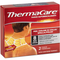 Thermacare Fasce è un rimedio per stimolare la guarigione in caso di infiammazioni al collo o alla spalla o al polso e dare s ...