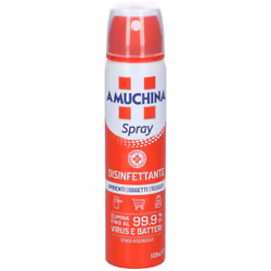 Amuchina Spray Disinfettante per Oggetti, Tessuti e Ambienti 100ml