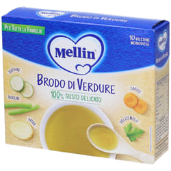 Mellin Brodo Di Verdure 10 Bustine