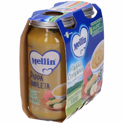 Mellin Pappa Completa al Vitello per Bambini 2 Pezzi da 250g