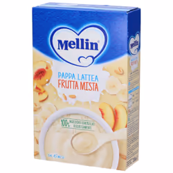 Mellin Pappa Latte Frutta per Bambini 250 g