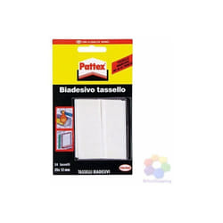 Biadesivo soffice Pattex bollini pretagliati mm 25x12 Pattex 24 pezzi