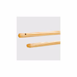 Manico legno mm24 scope 1.5mt La briantinaManico in legno robusto e leggero, con foro superiore. Vite a filetto universale it ...