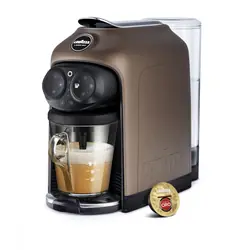 LAVAZZA LM950 DESEA MACCHINA DA CAFFE&#039; AUTOMATICA CON CAPSULE 1,1 LITRI COLORE MARRONE - PROMO