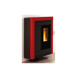 Nordica - stufa a pellet souvenir steel canalizzata kw. 11,4