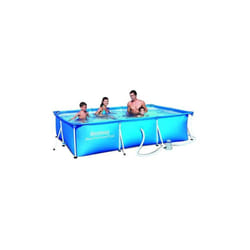 Piscina rettangolare rigida alserio Bestway 300X201X66H cm. con pompa