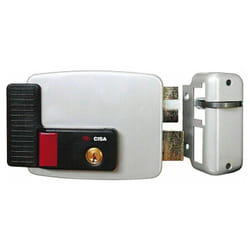 Cisa - Serratura elettrica elettroserratura applicare 11670 60 mm dx porte legno