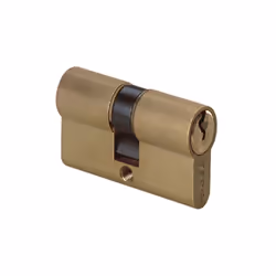 CILINDRO CISA ART.0G300 25 99 40-60 OTTONE Articolo : 25 99 40-60 Misura 1 : 99 mm. Misura 2 : 40/60 mm. Antitrapano - Nottol ...