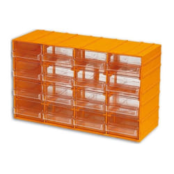 Maurer - Cassettiera Plastica 16 Posti