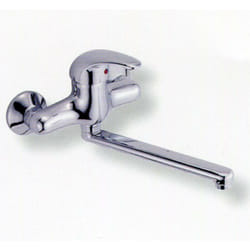 Maurer - miscelatore lavello cucina a muro alba Ø35MM