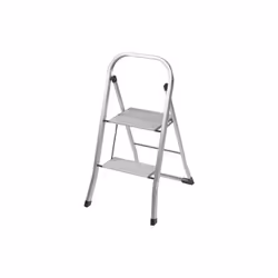 Struttura in alluminio resistente e leggero - Telaio quadrato - Piedini in plastica antiscivolo - Parapetto di sicurezza - Po ...